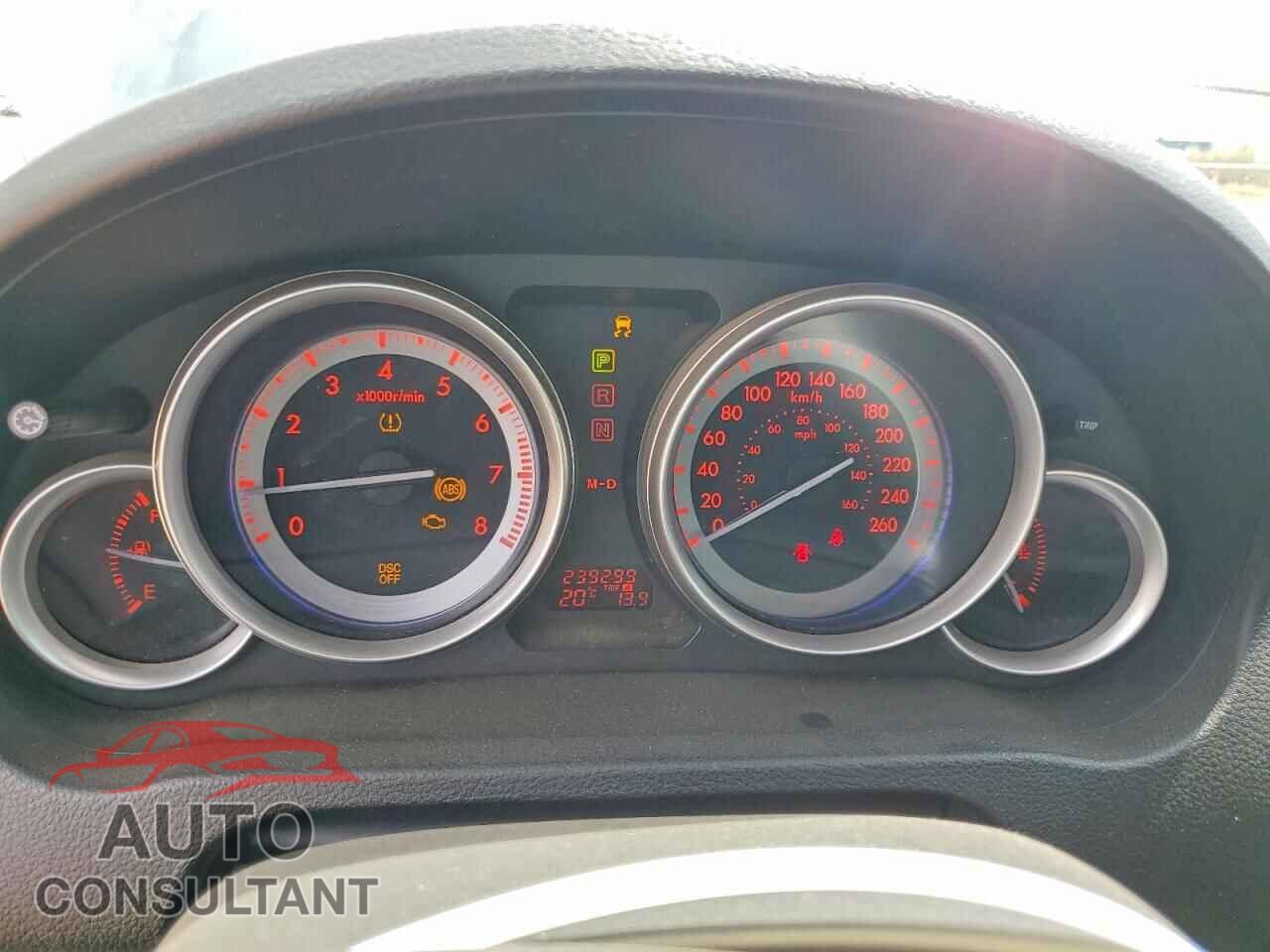 MAZDA 6 2009 - 1YVHP82B895M13323