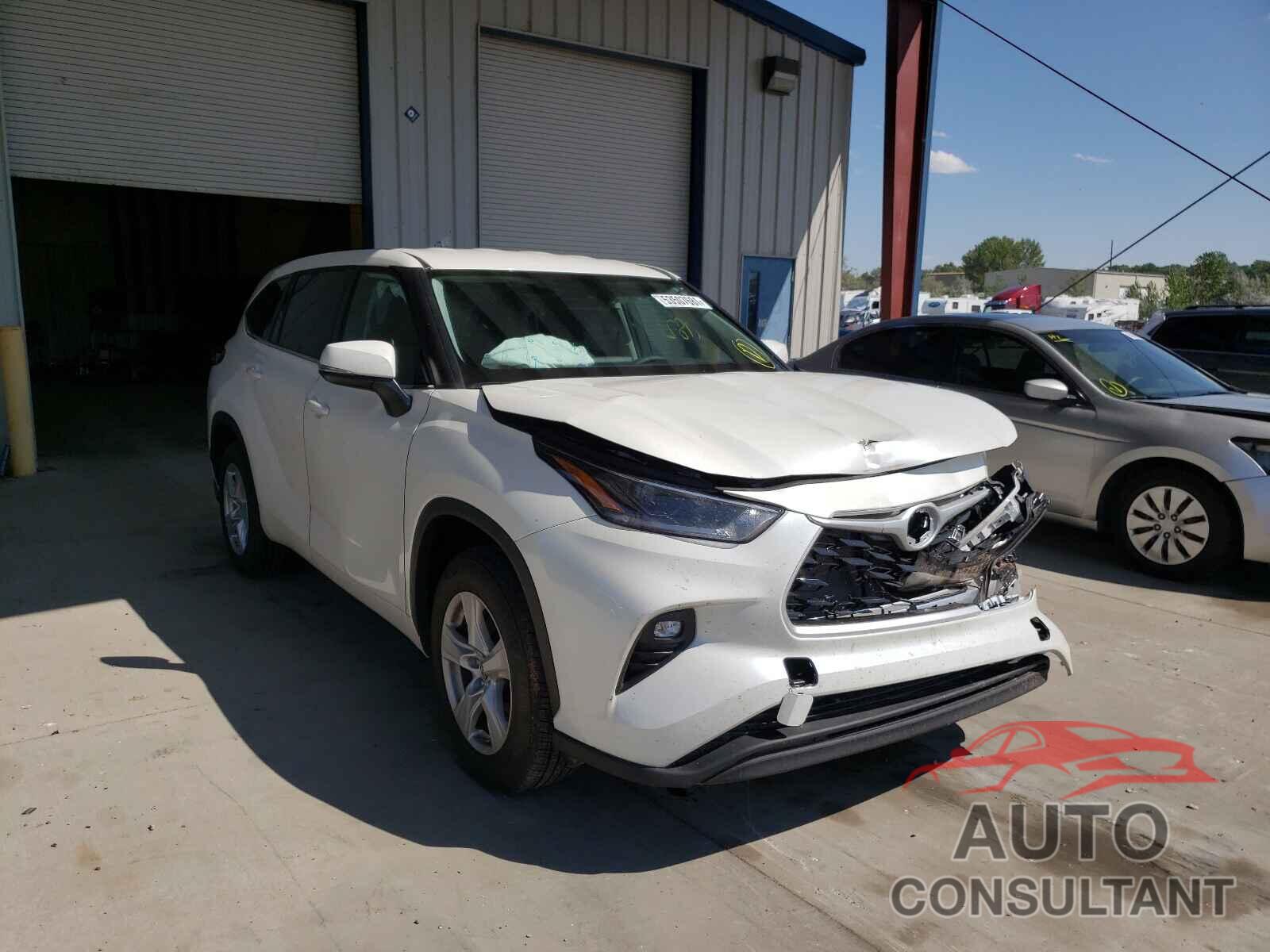 TOYOTA HIGHLANDER 2021 - 5TDZZRAH7MS074332