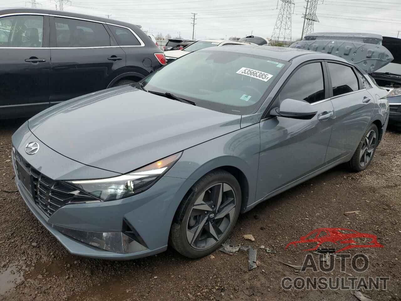 HYUNDAI ELANTRA 2021 - KMHLN4AJ8MU005471