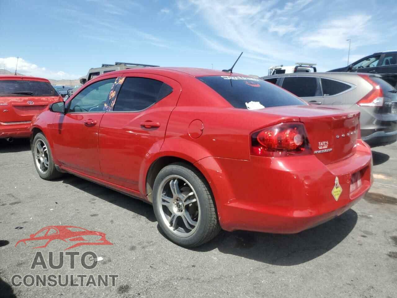 DODGE AVENGER 2013 - 1C3CDZAB2DN667316
