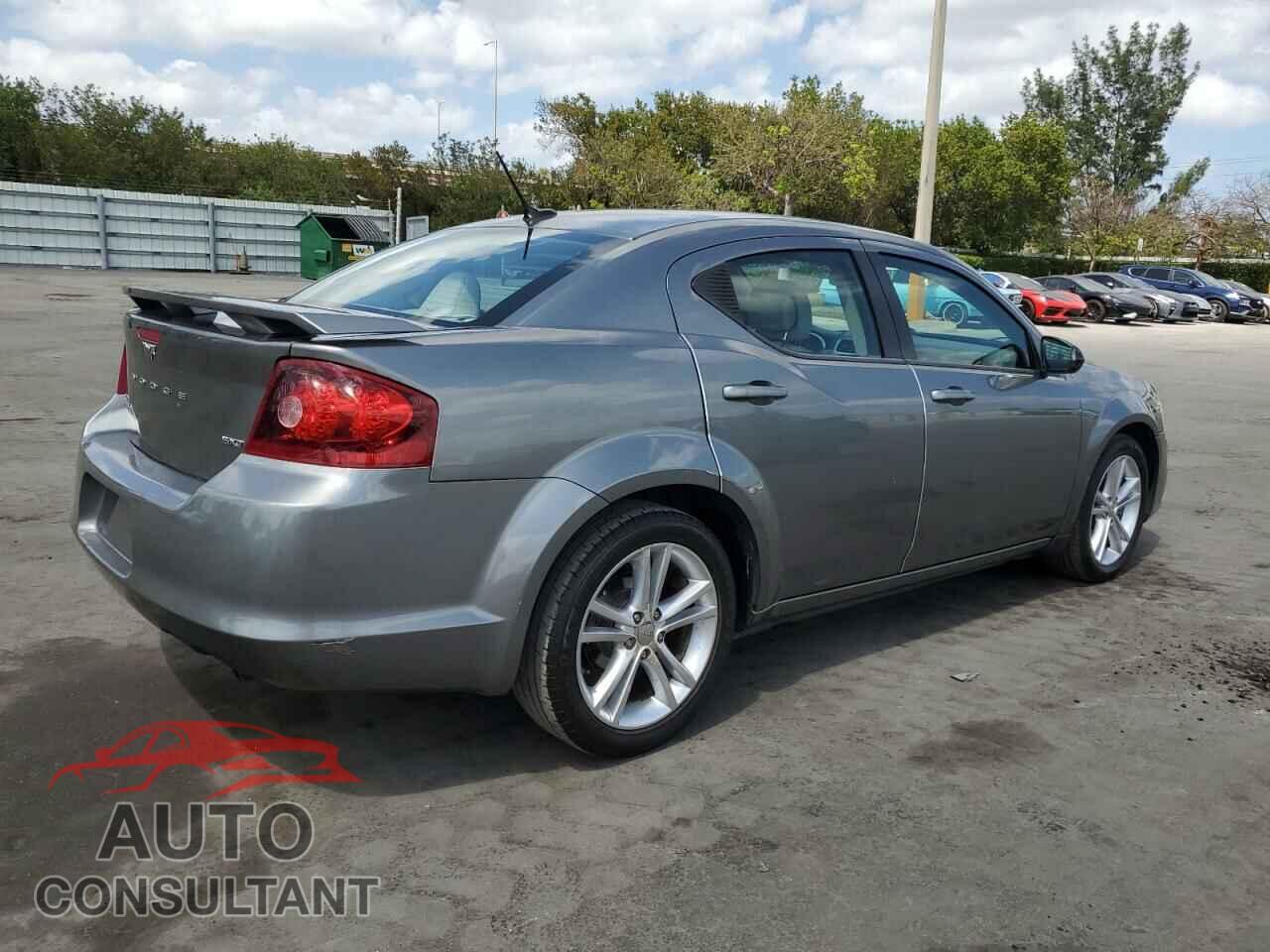 DODGE AVENGER 2012 - 1C3CDZCBXCN290424