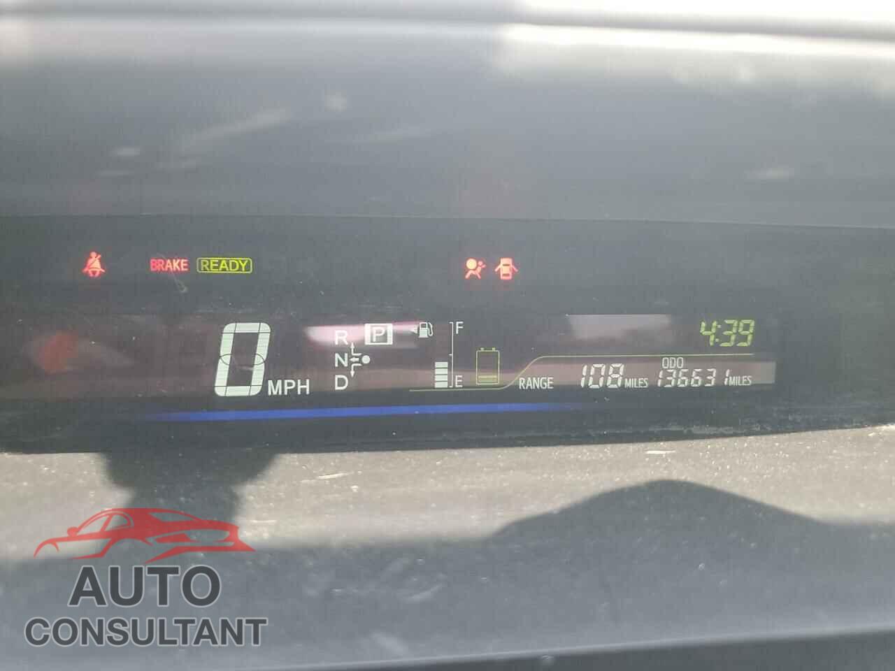 TOYOTA PRIUS 2012 - JTDZN3EU4C3184576