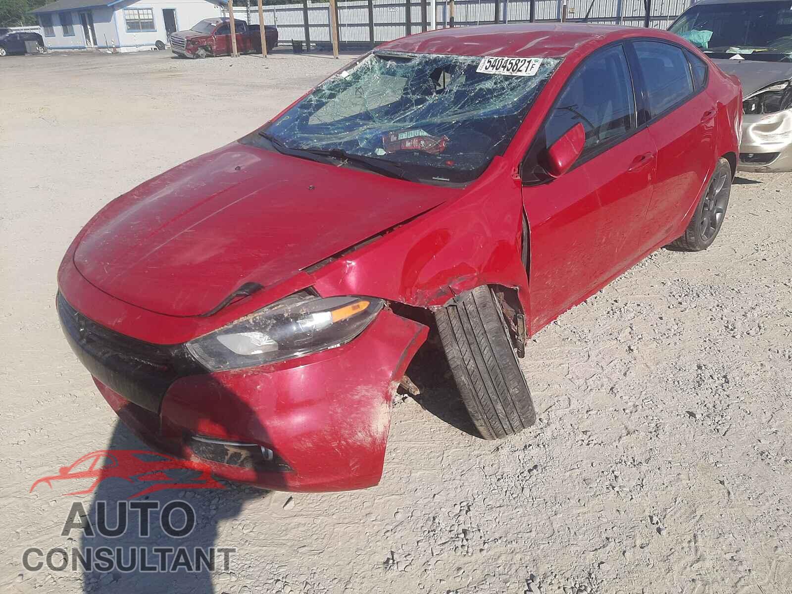 DODGE DART 2016 - 1C3CDFBB5GD504036