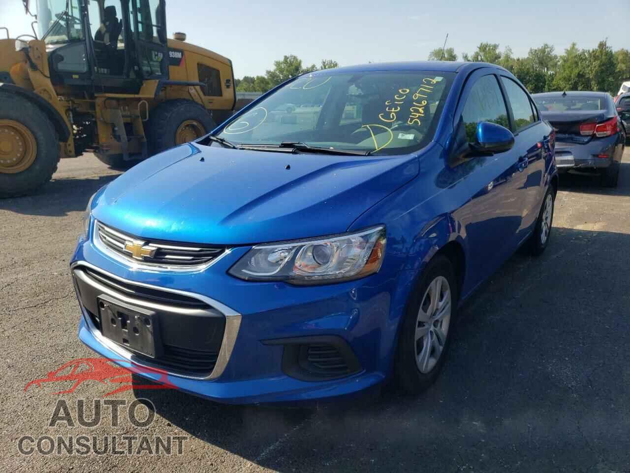 CHEVROLET SONIC 2017 - 1G1JB5SH6H4102995