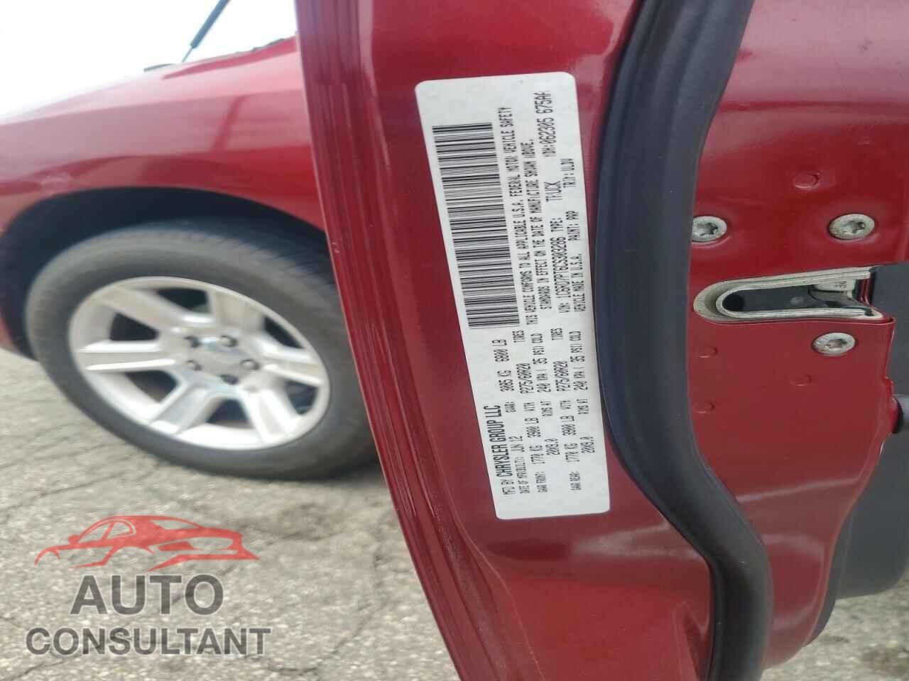 DODGE RAM 1500 2012 - 1C6RD7PT6CS303286