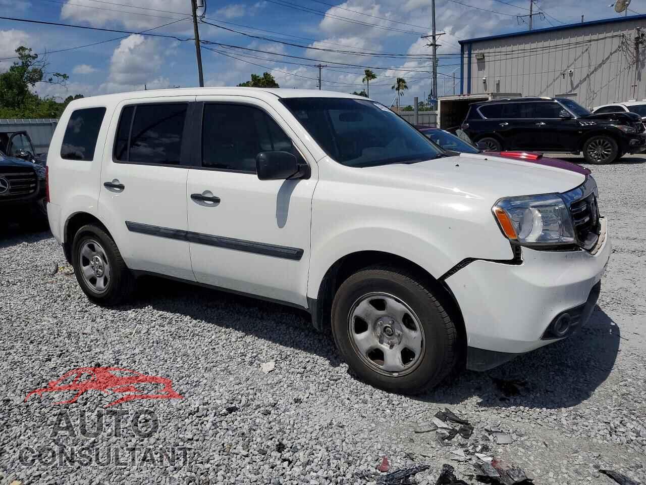 HONDA PILOT 2014 - 5FNYF3H24EB026876