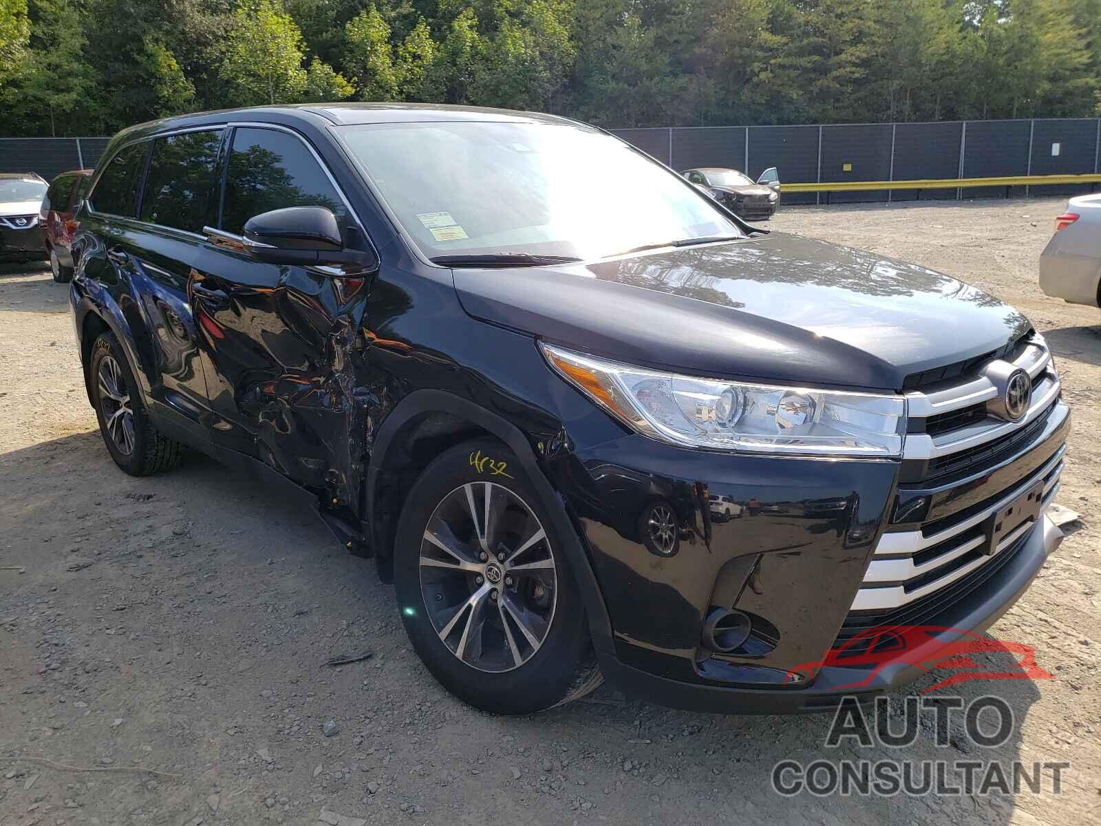 TOYOTA HIGHLANDER 2019 - 5TDBZRFH2KS747549