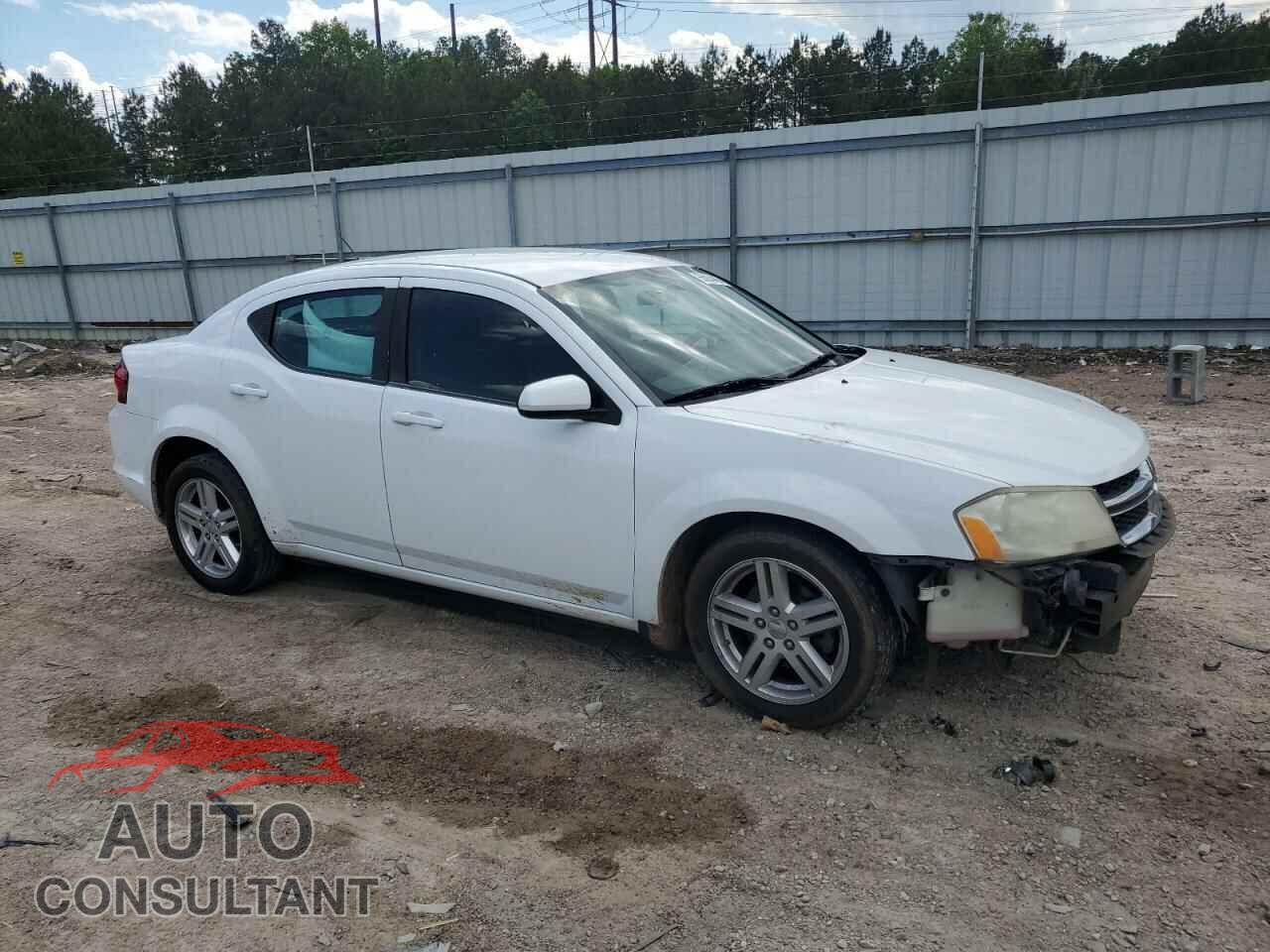 DODGE AVENGER 2012 - 1C3CDZCB4CN192764