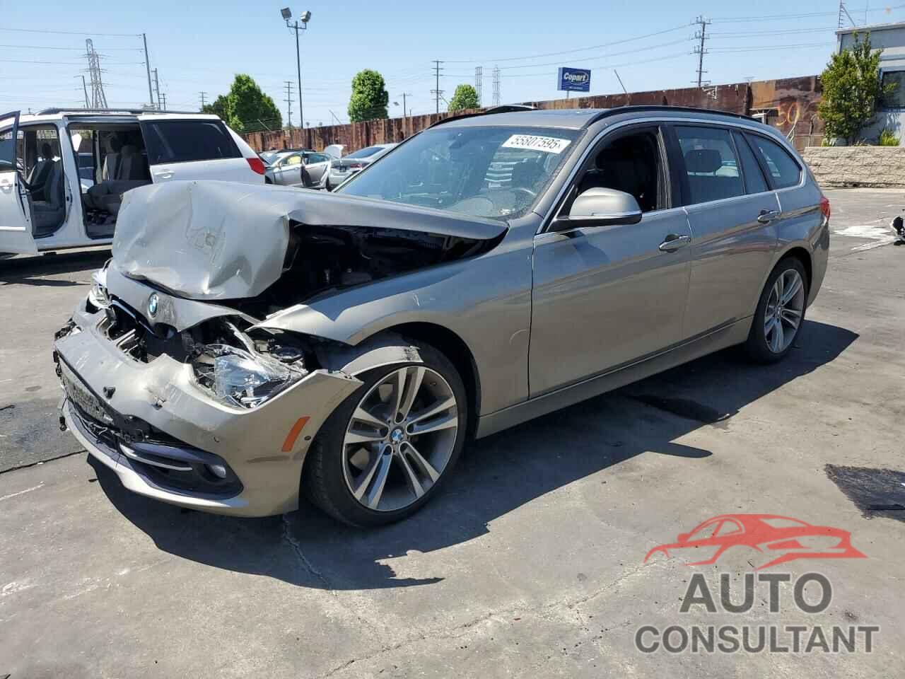 BMW 3 SERIES 2017 - WBA8K3C58HK679292