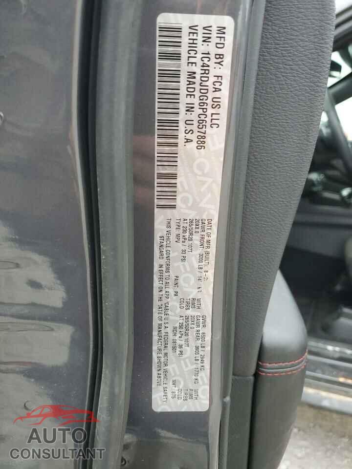 DODGE DURANGO 2023 - 1C4RDJDG6PC657886