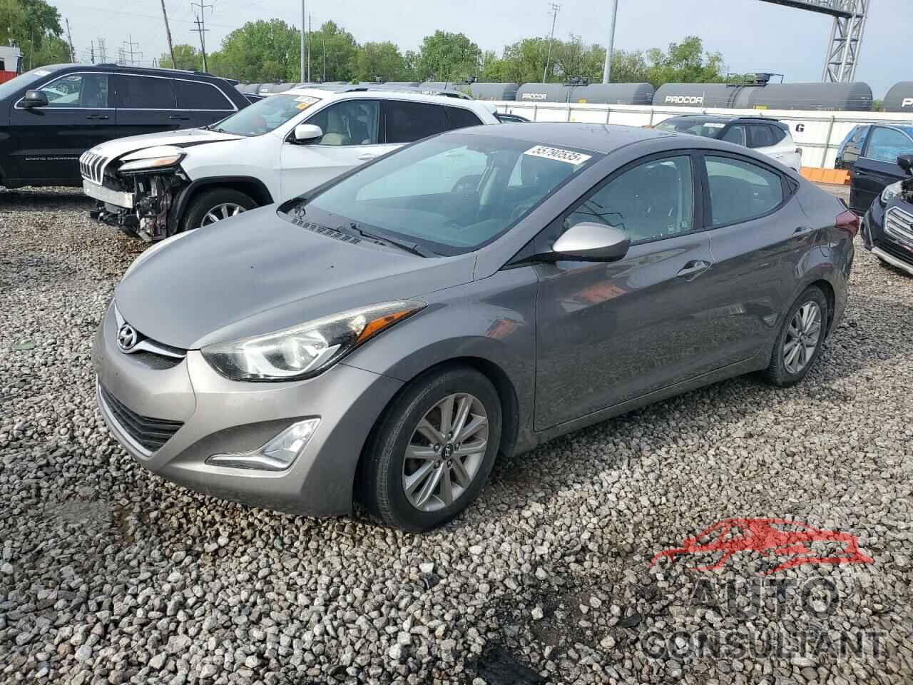 HYUNDAI ELANTRA 2014 - 5NPDH4AE4EH469081