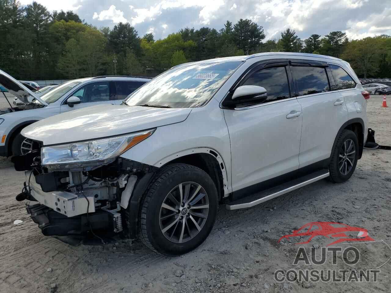 TOYOTA HIGHLANDER 2019 - 5TDJZRFH9KS595359