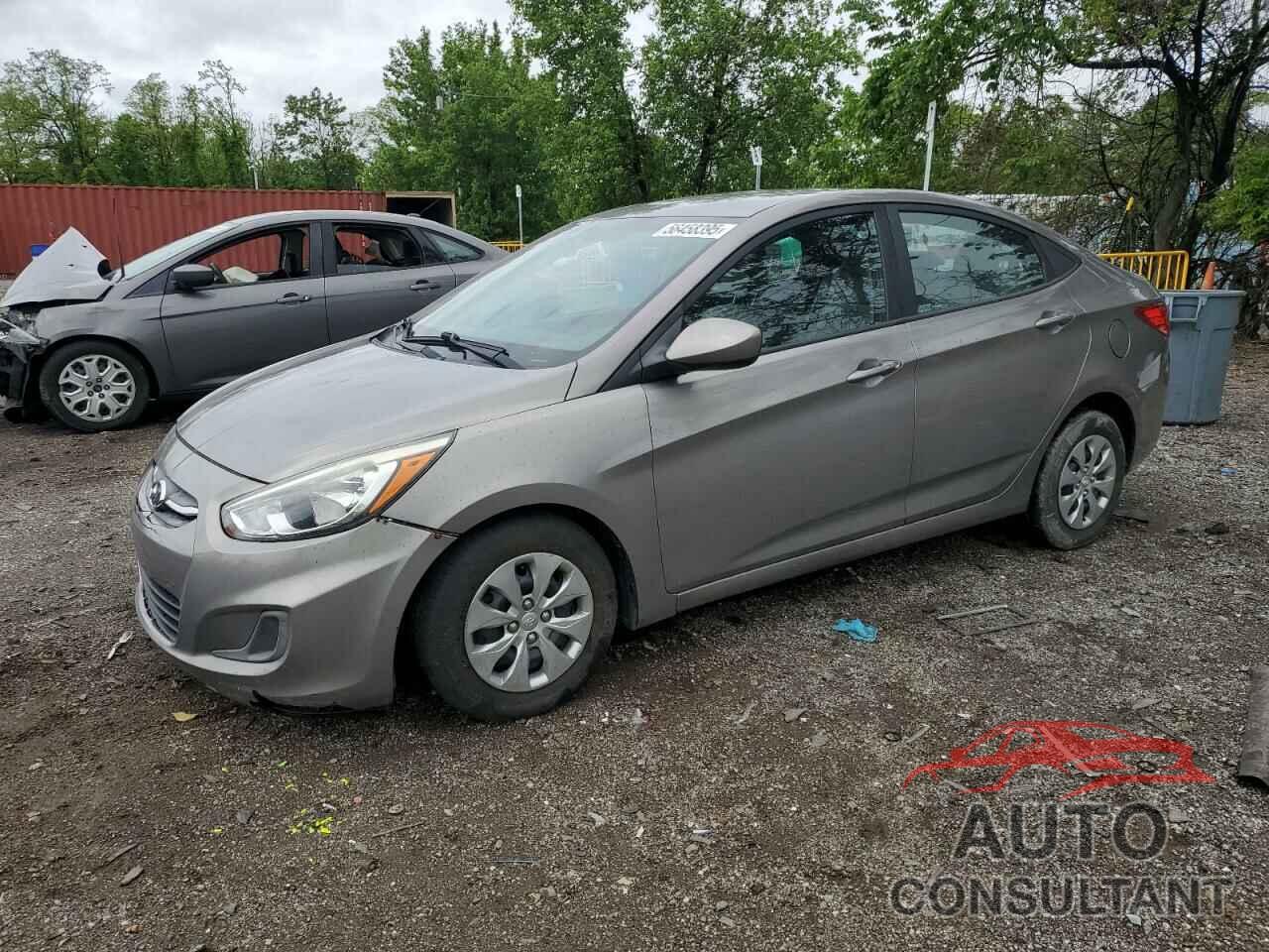 HYUNDAI ACCENT 2017 - KMHCT4AE5HU367451