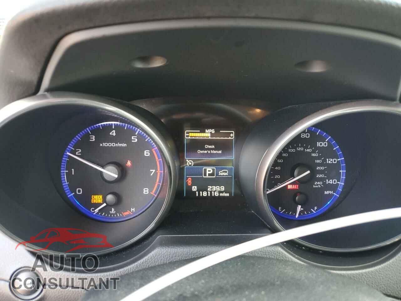 SUBARU OUTBACK 2015 - 4S4BSAJC0F3264064