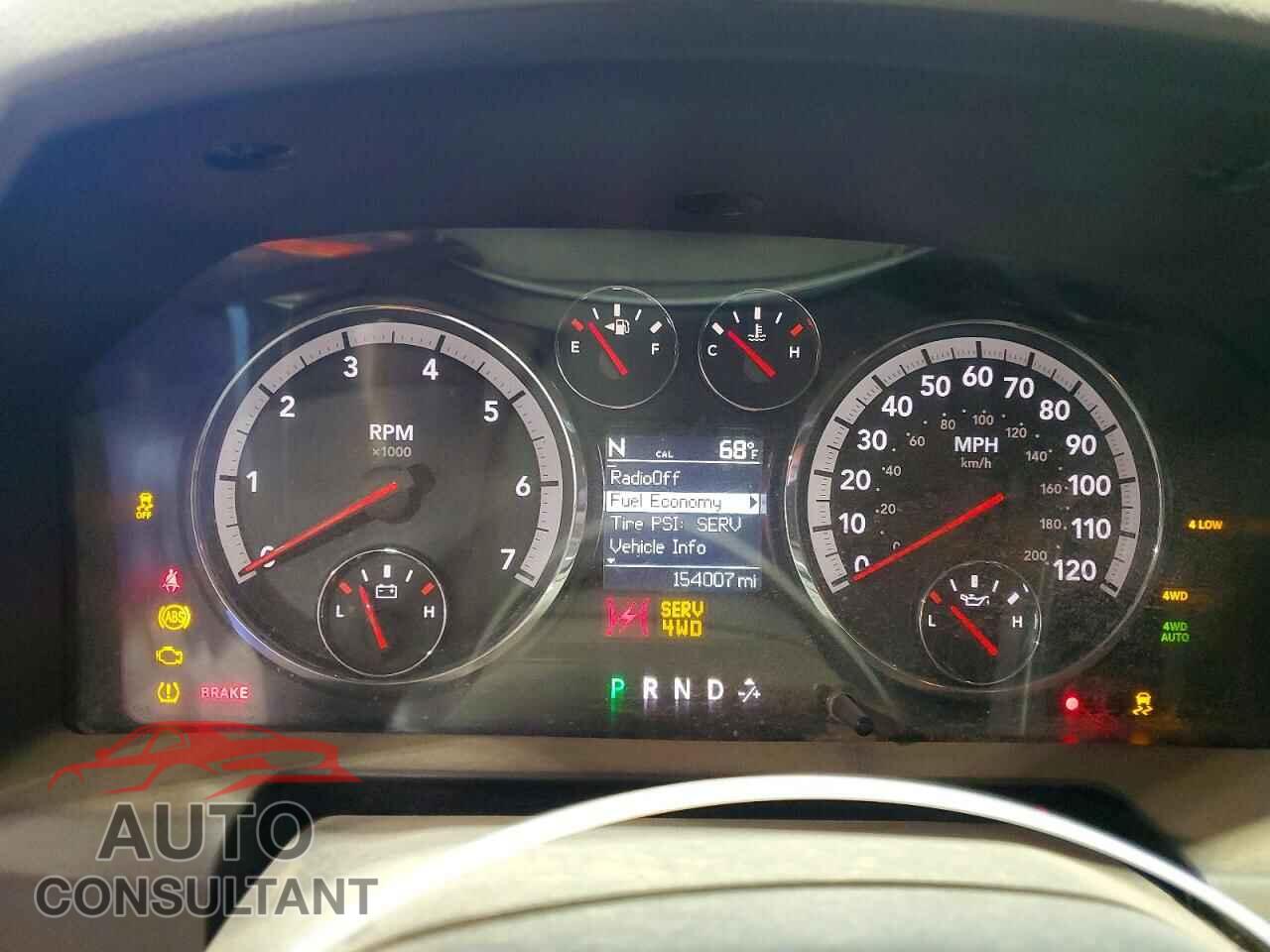 DODGE RAM 1500 2012 - 1C6RD7GT2CS177718