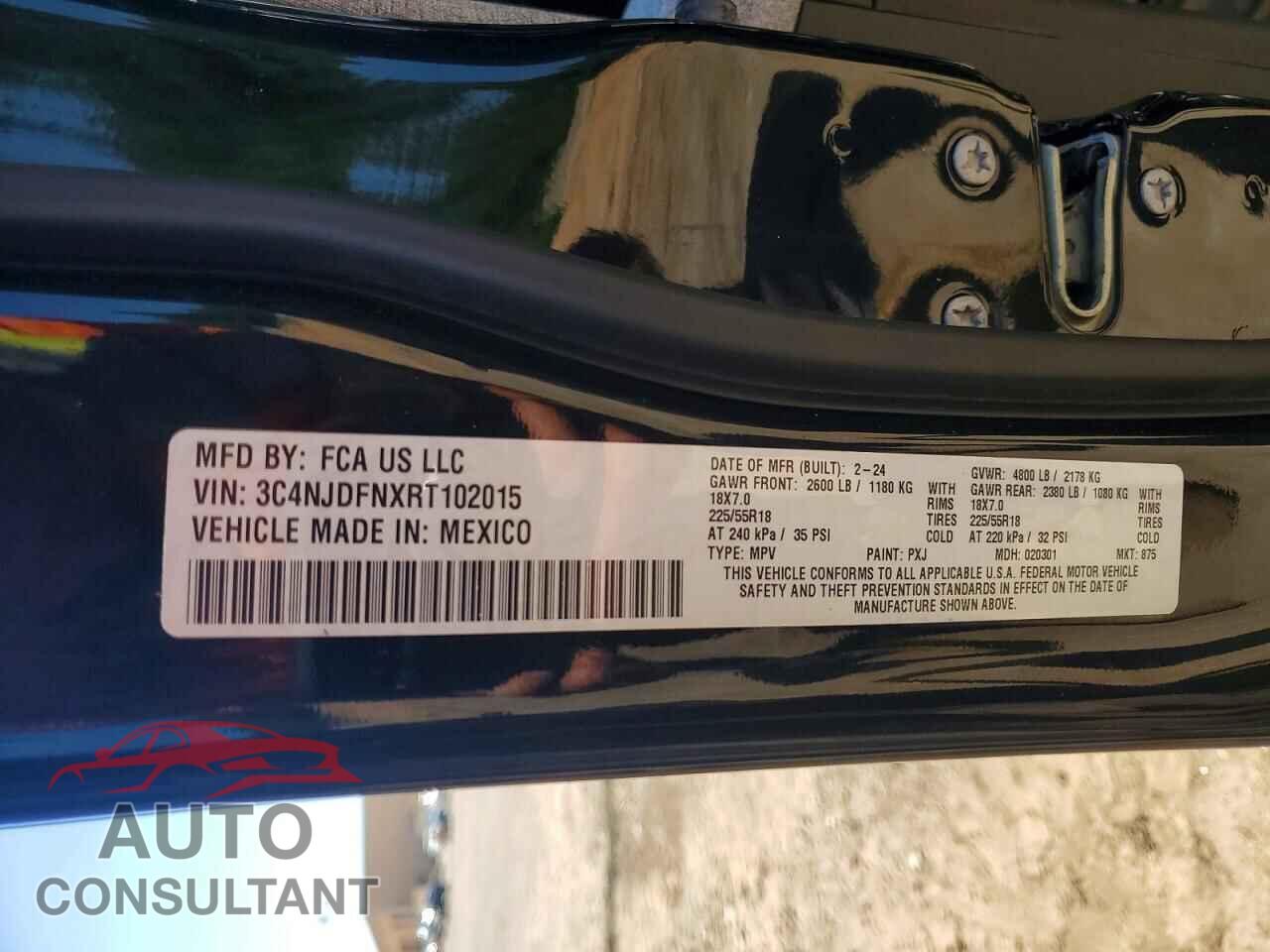 JEEP COMPASS 2024 - 3C4NJDFNXRT102015