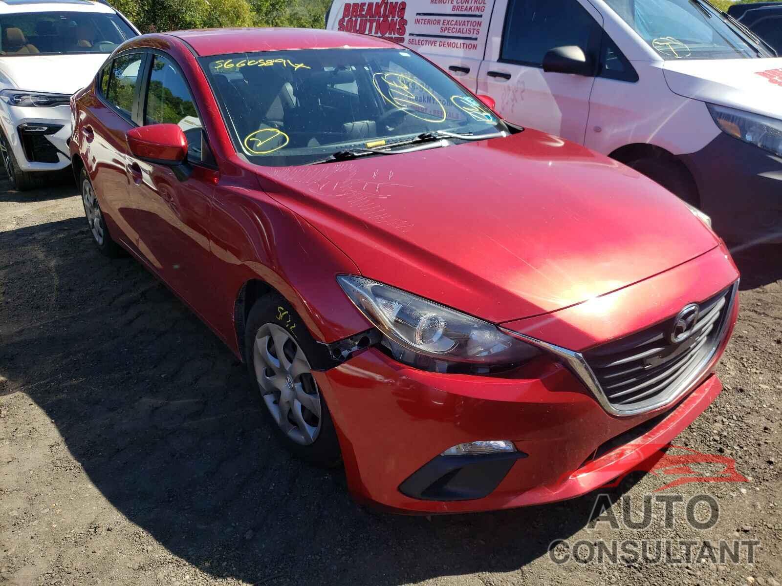 MAZDA 3 2016 - JM1BM1T71G1315986