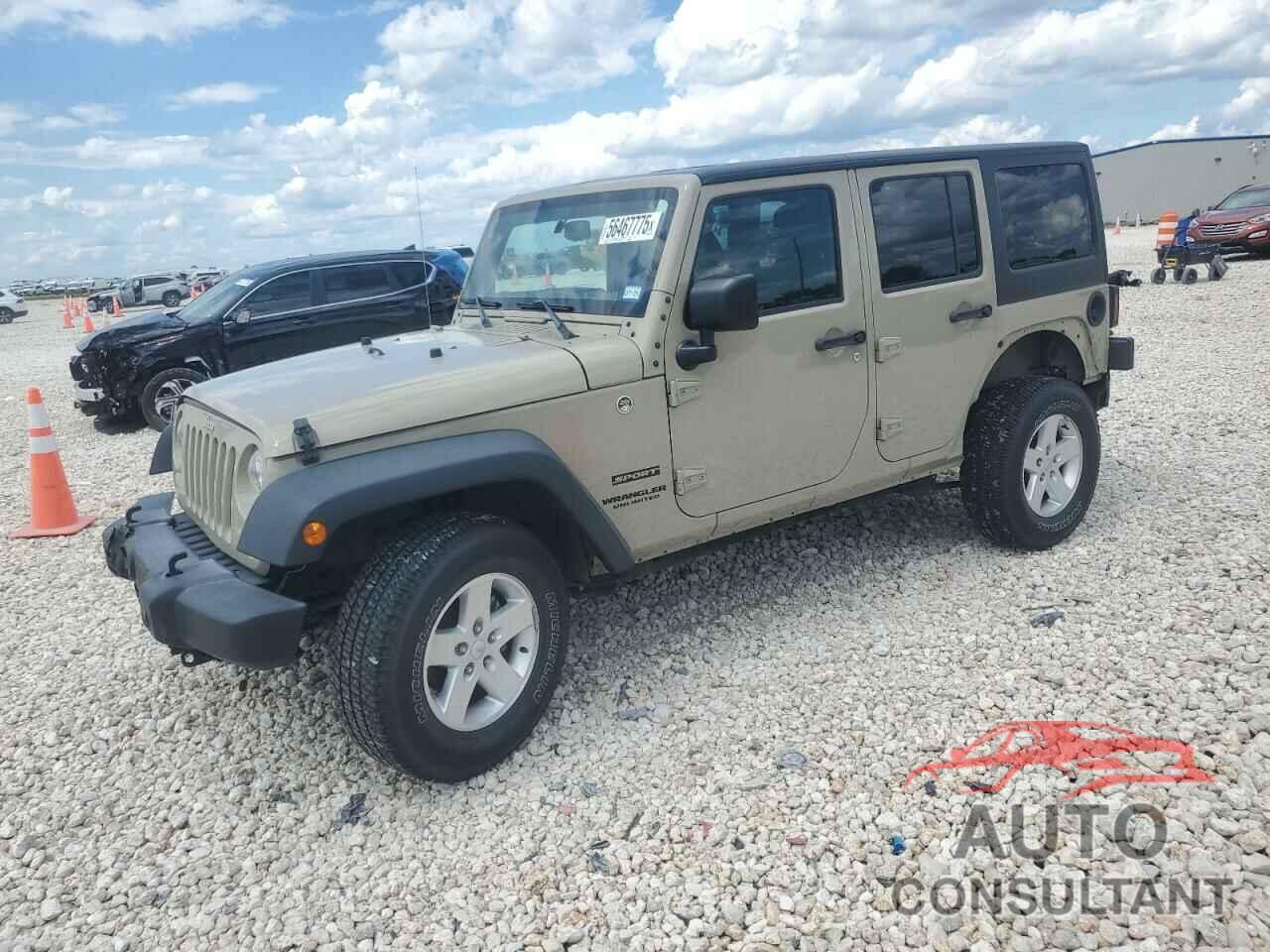 JEEP WRANGLER 2017 - 1C4BJWDG9HL652030