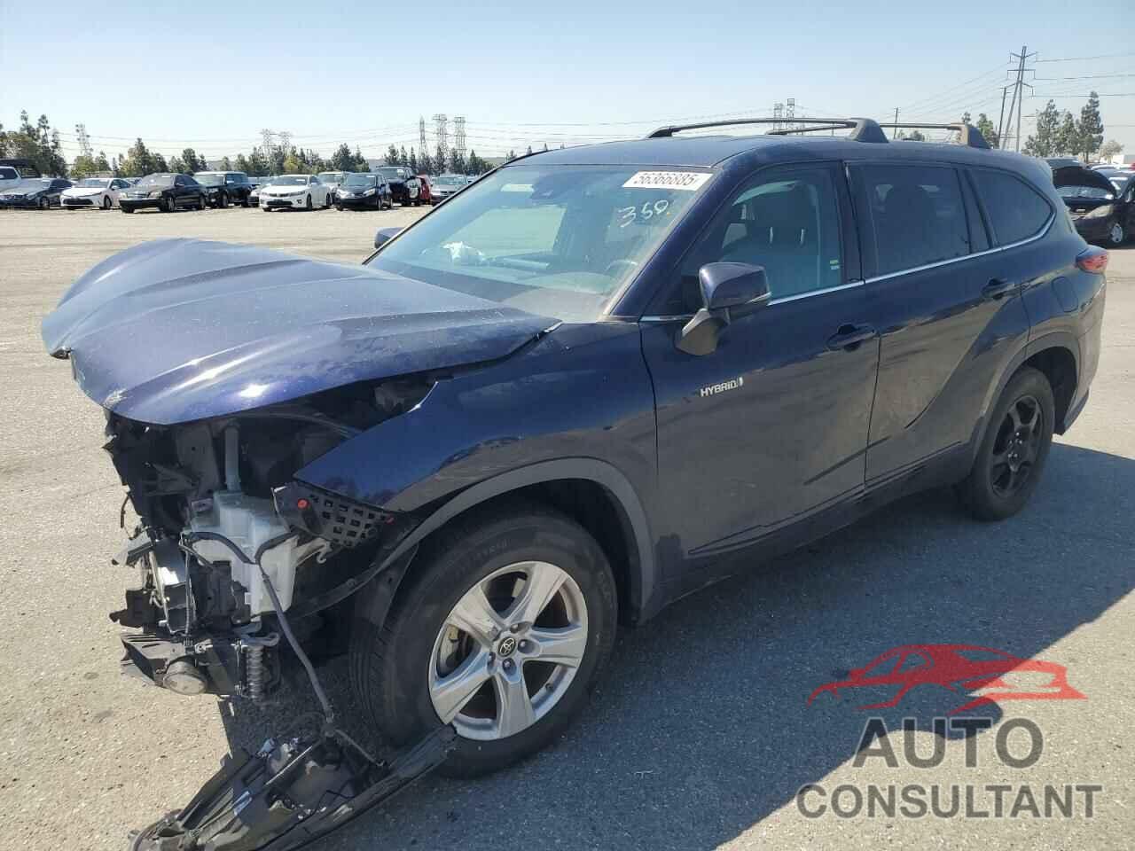 TOYOTA HIGHLANDER 2021 - 5TDZARAH3MS507507