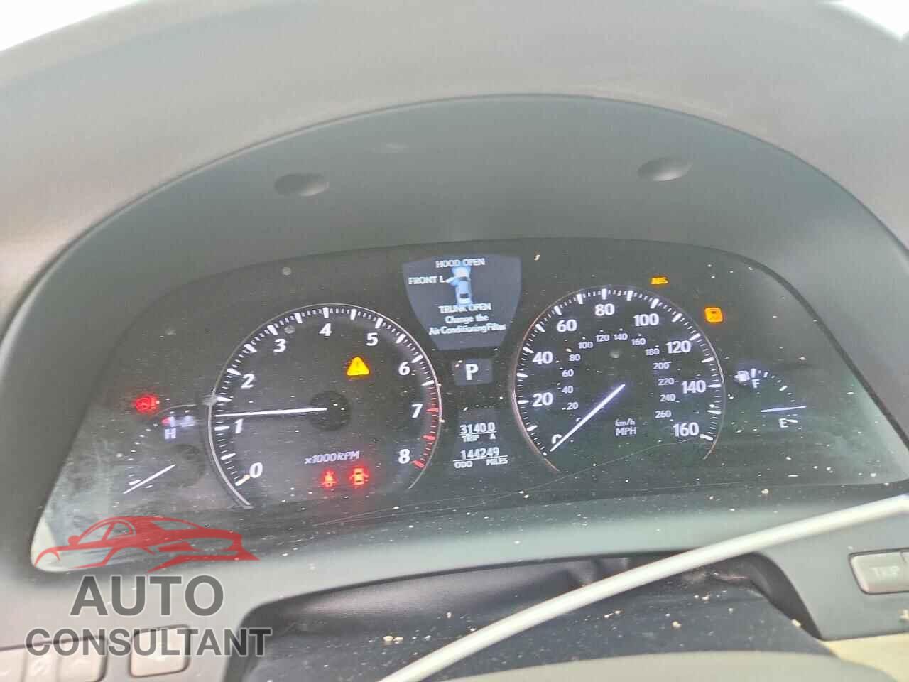 LEXUS LS460 2012 - JTHBL5EF4C5111215