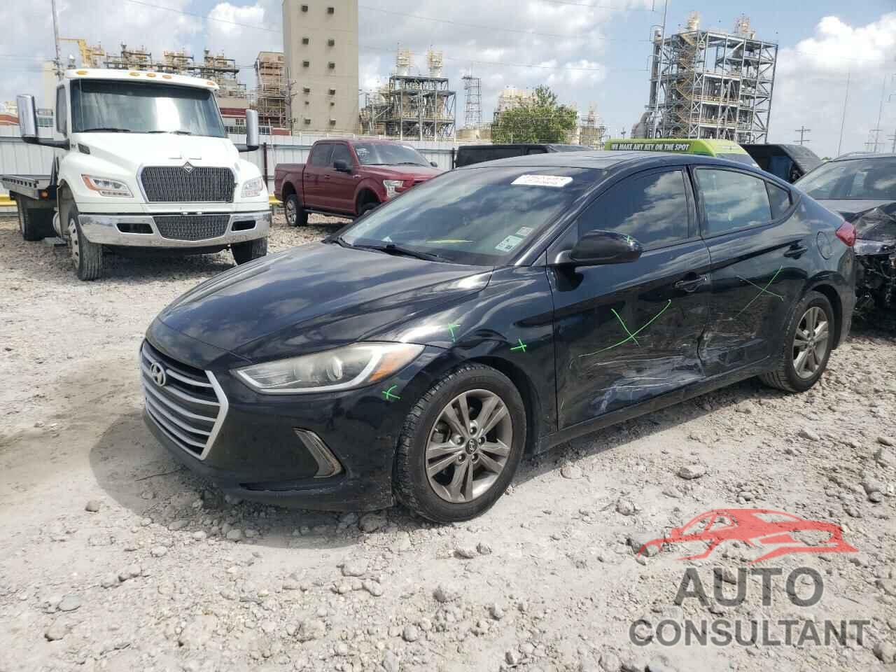 HYUNDAI ELANTRA 2018 - 5NPD84LF4JH277059