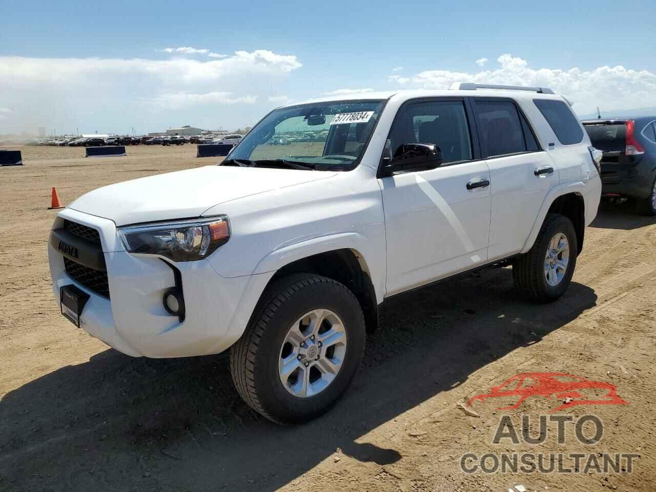 TOYOTA 4RUNNER 2017 - JTEBU5JR3H5479614