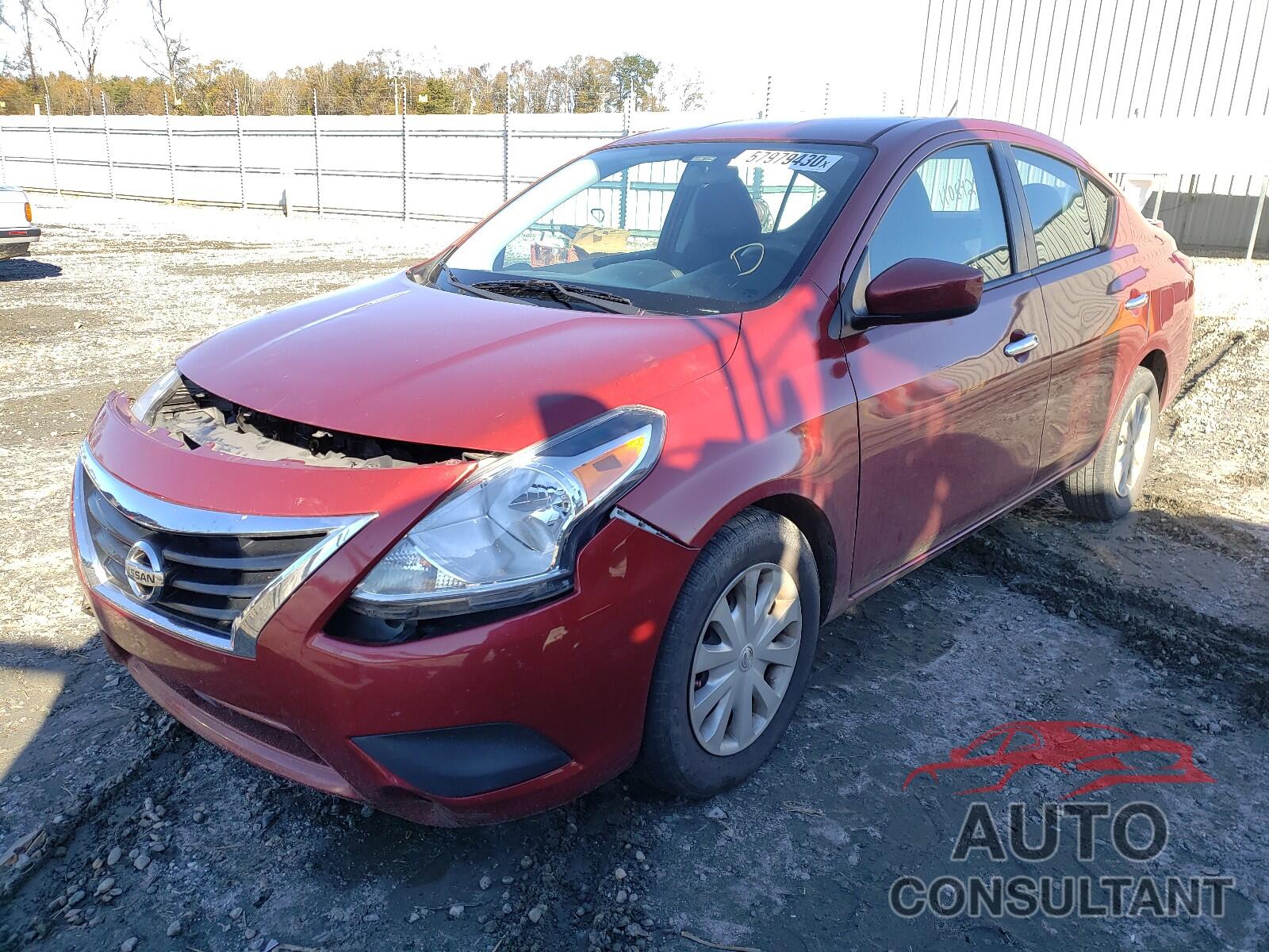 NISSAN VERSA 2016 - 3N1CN7AP6GL848709