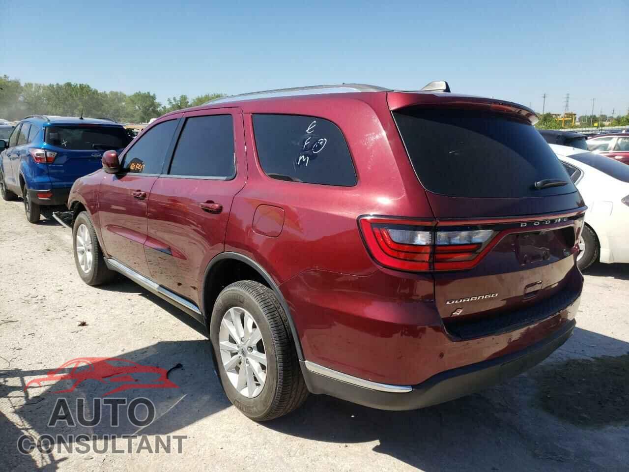 DODGE DURANGO 2019 - 1C4RDJAG3KC548699