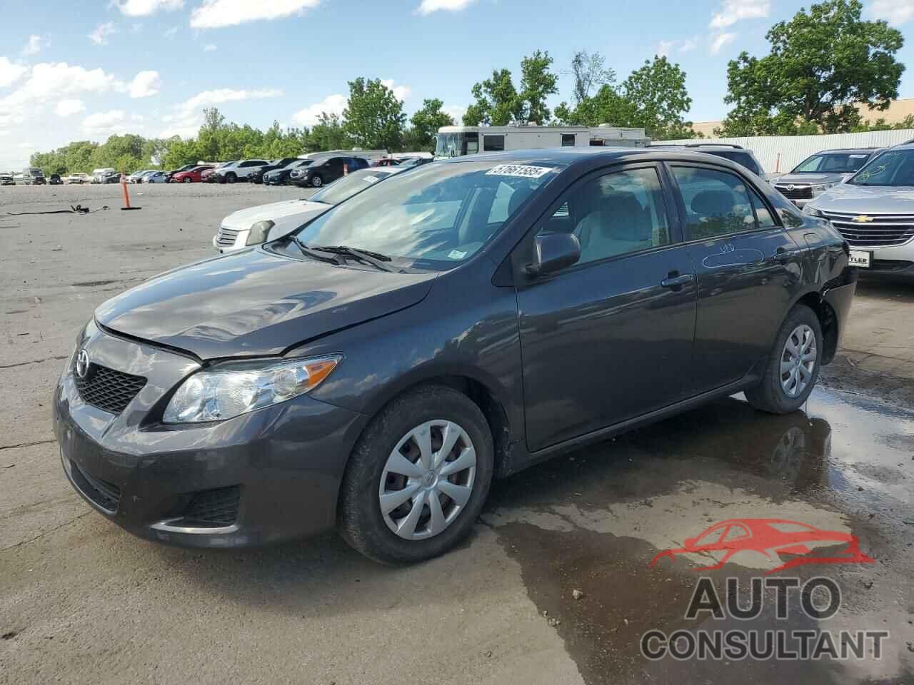 TOYOTA COROLLA 2009 - 1NXBU40E79Z025172