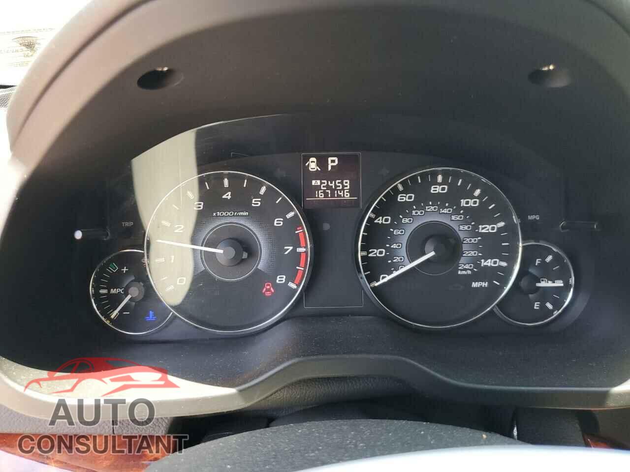 SUBARU OUTBACK 2010 - 4S4BRCLC7A3325925