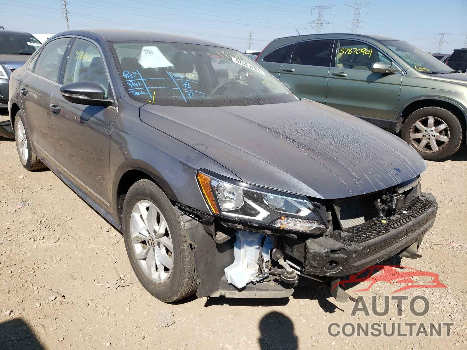 VOLKSWAGEN PASSAT 2017 - 1VWAT7A35HC022113