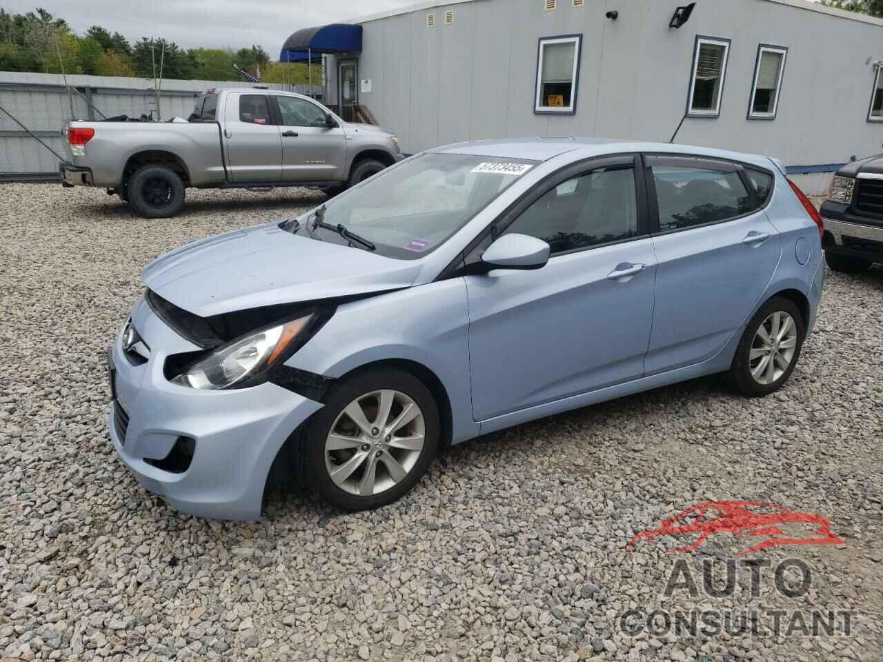 HYUNDAI ACCENT 2012 - KMHCU5AE8CU012477