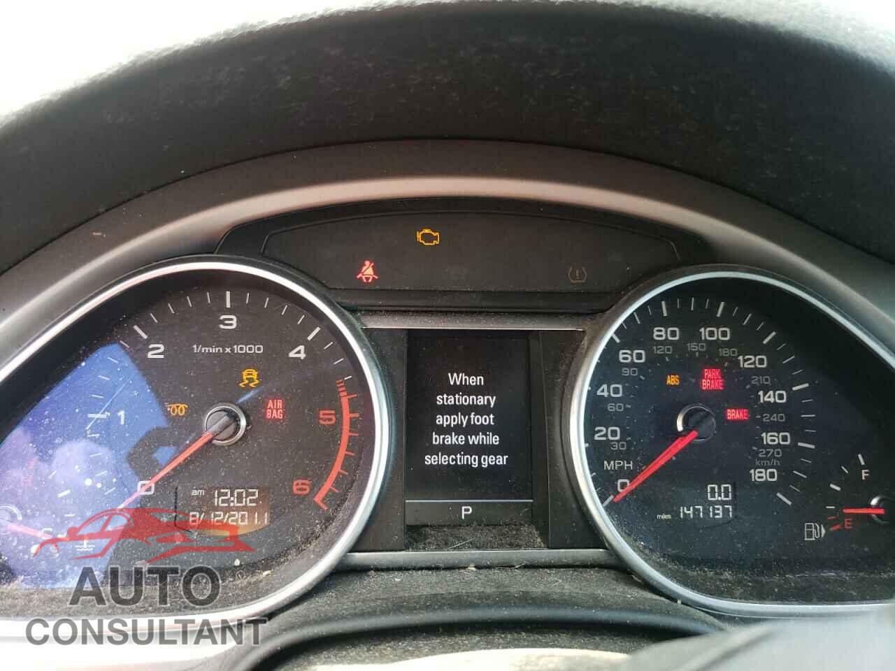 AUDI Q7 2012 - WA1LMAFEXCD003151