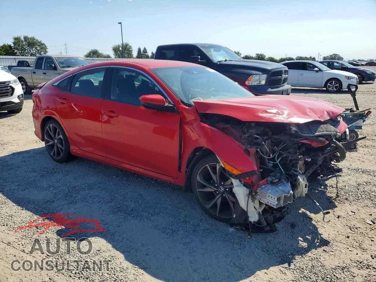 HONDA CIVIC 2019 - 2HGFC2F85KH593106