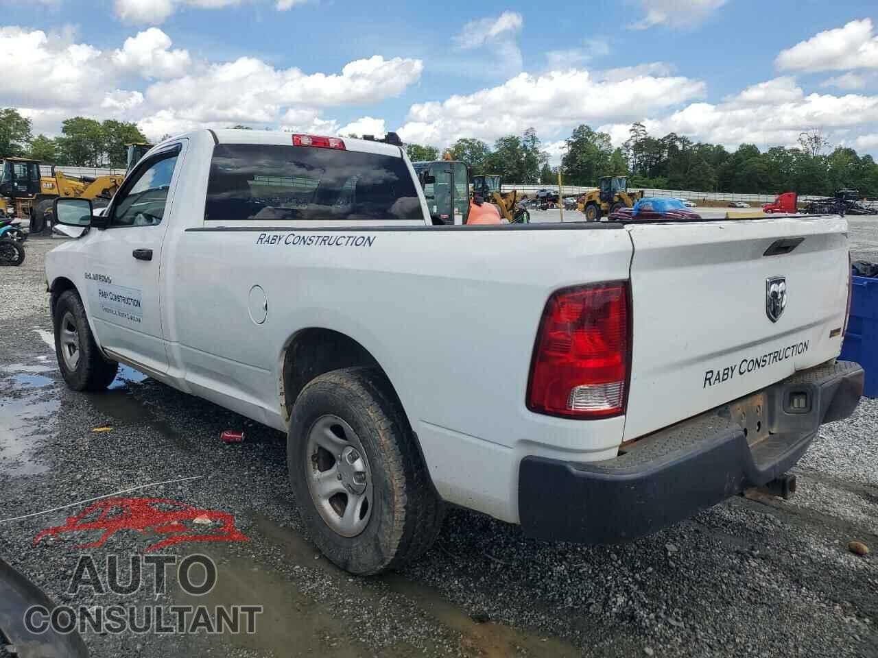 DODGE RAM 1500 2012 - 3C6JD6DP4CG276742