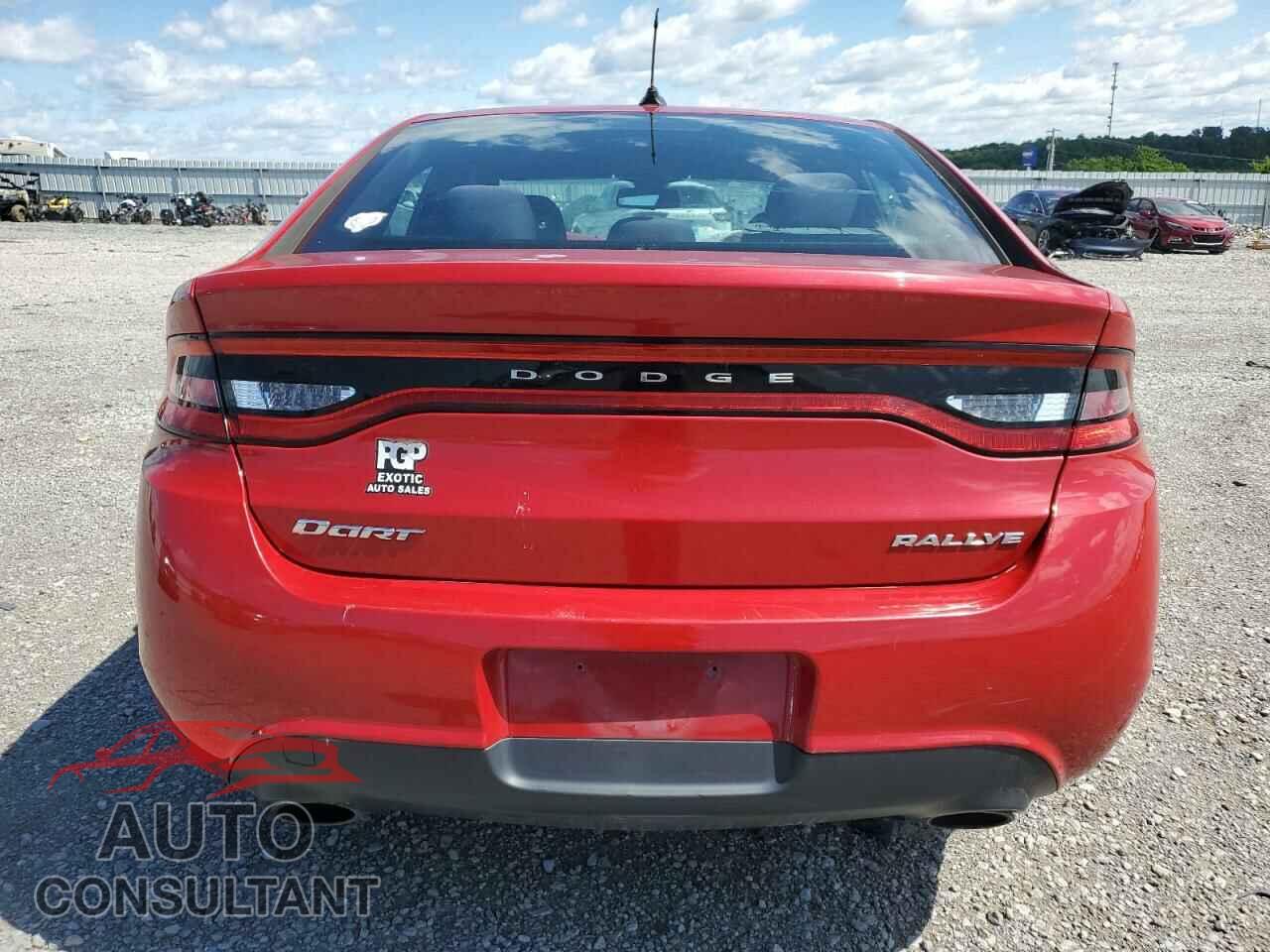 DODGE DART 2015 - 1C3CDFBB5FD117243