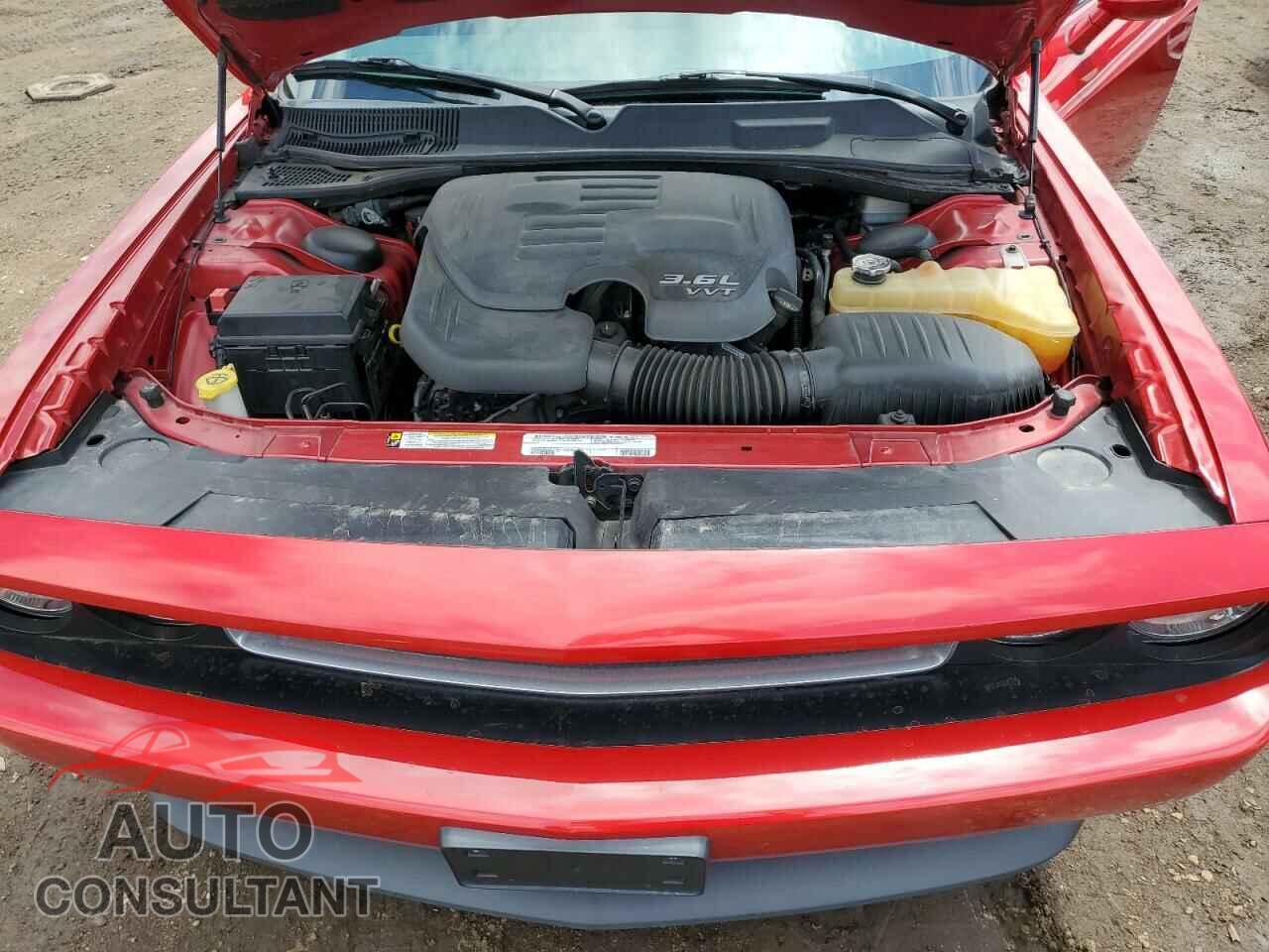 DODGE CHALLENGER 2012 - 2C3CDYAGXCH135406