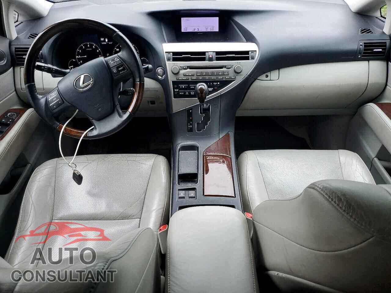 LEXUS RX350 2012 - 2T2BK1BA6CC150540