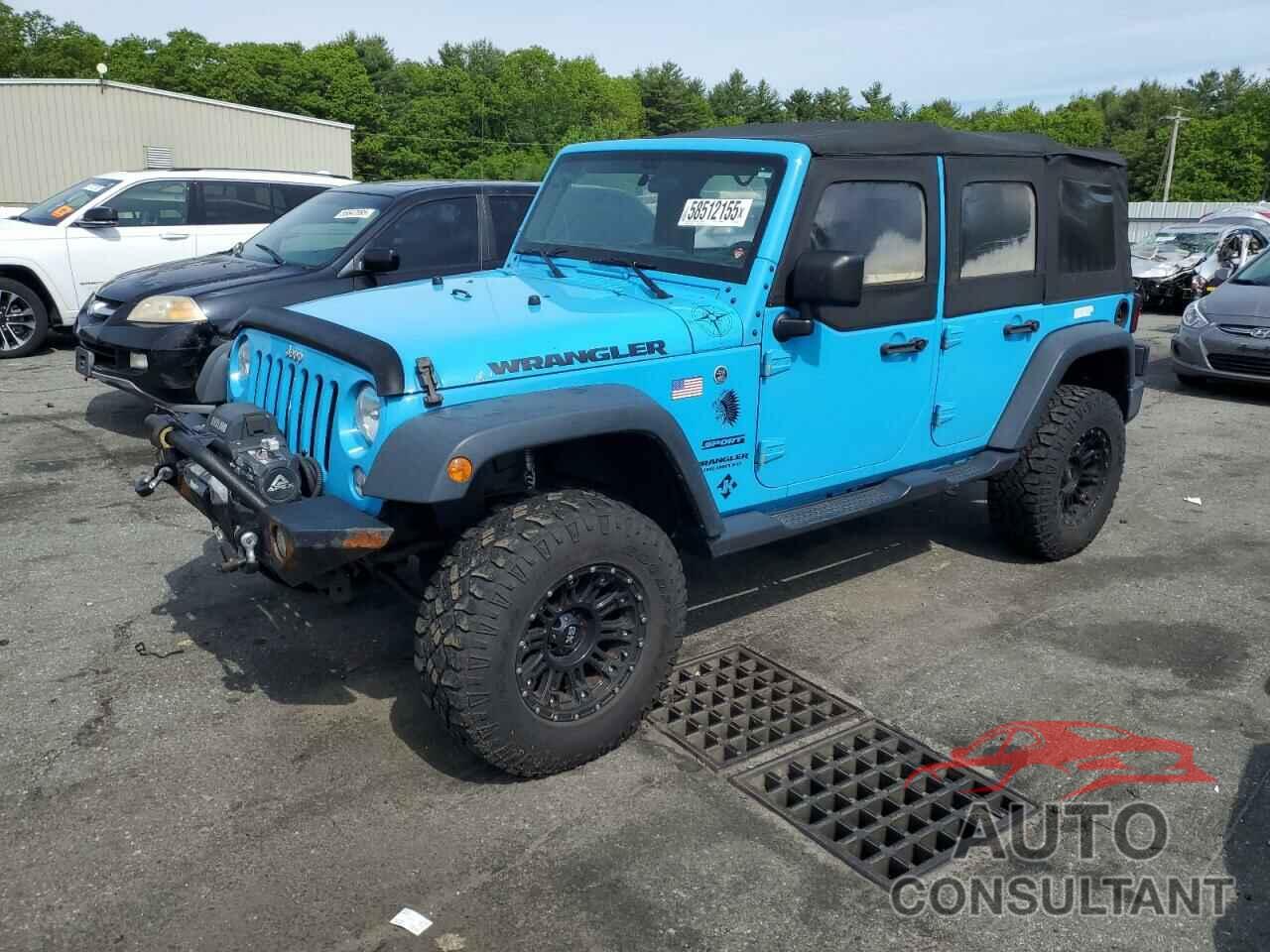 JEEP WRANGLER 2017 - 1C4BJWDG4HL656759