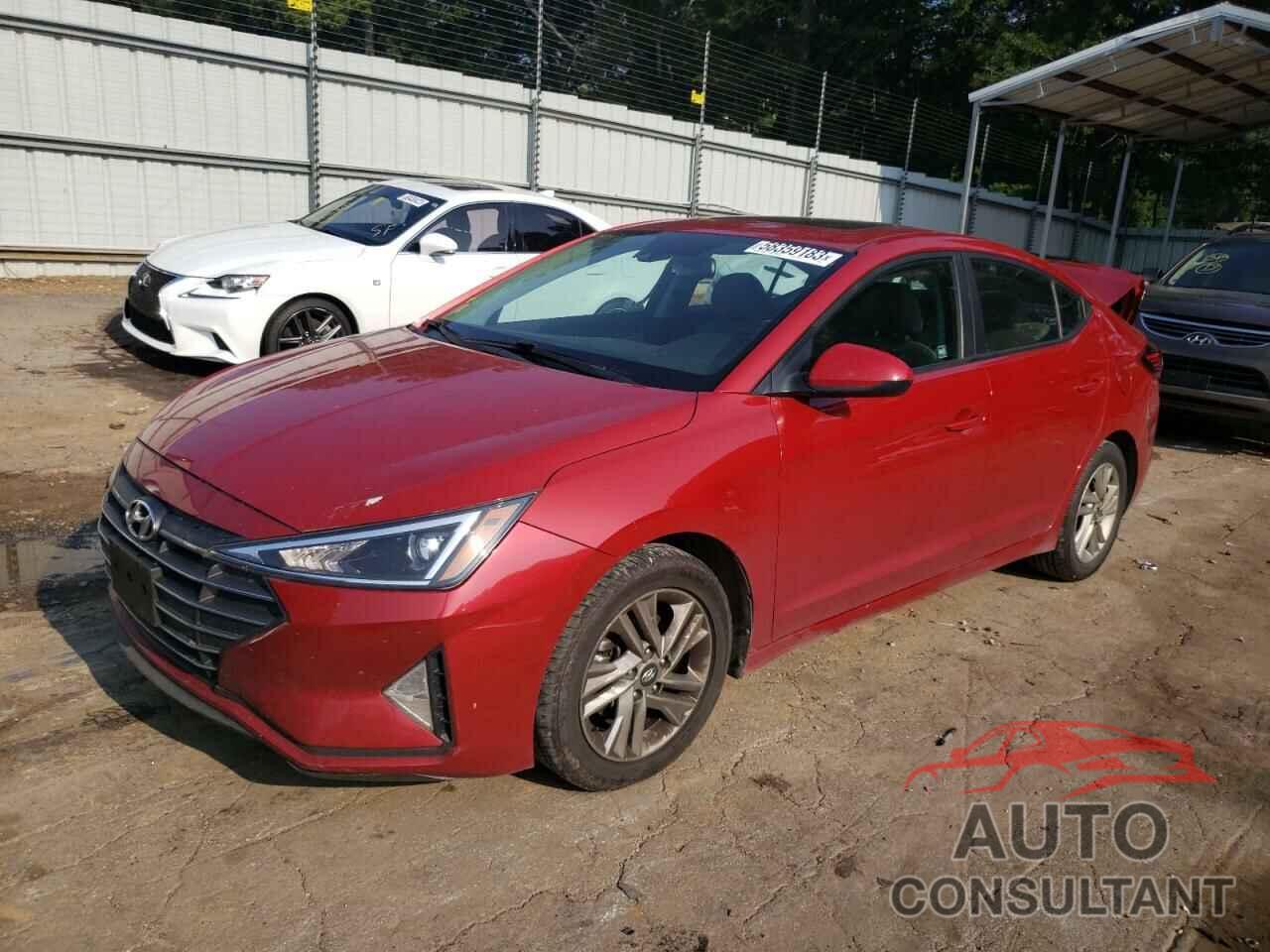HYUNDAI ELANTRA 2020 - KMHD84LFXLU905016