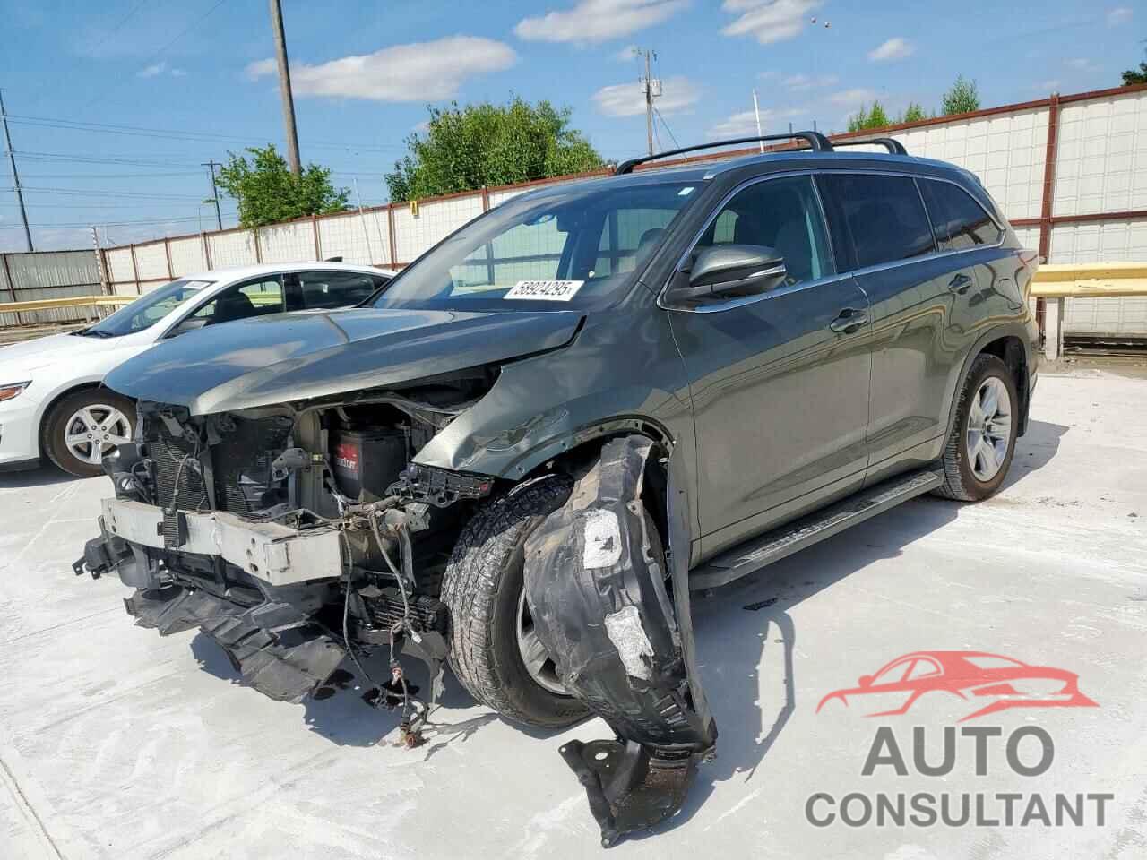 TOYOTA HIGHLANDER 2016 - 5TDDKRFH8GS279699