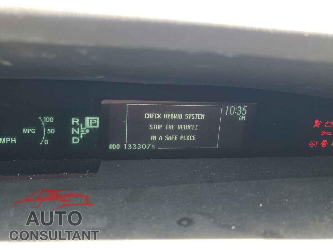 TOYOTA PRIUS 2013 - JTDKN3DU9D1674592