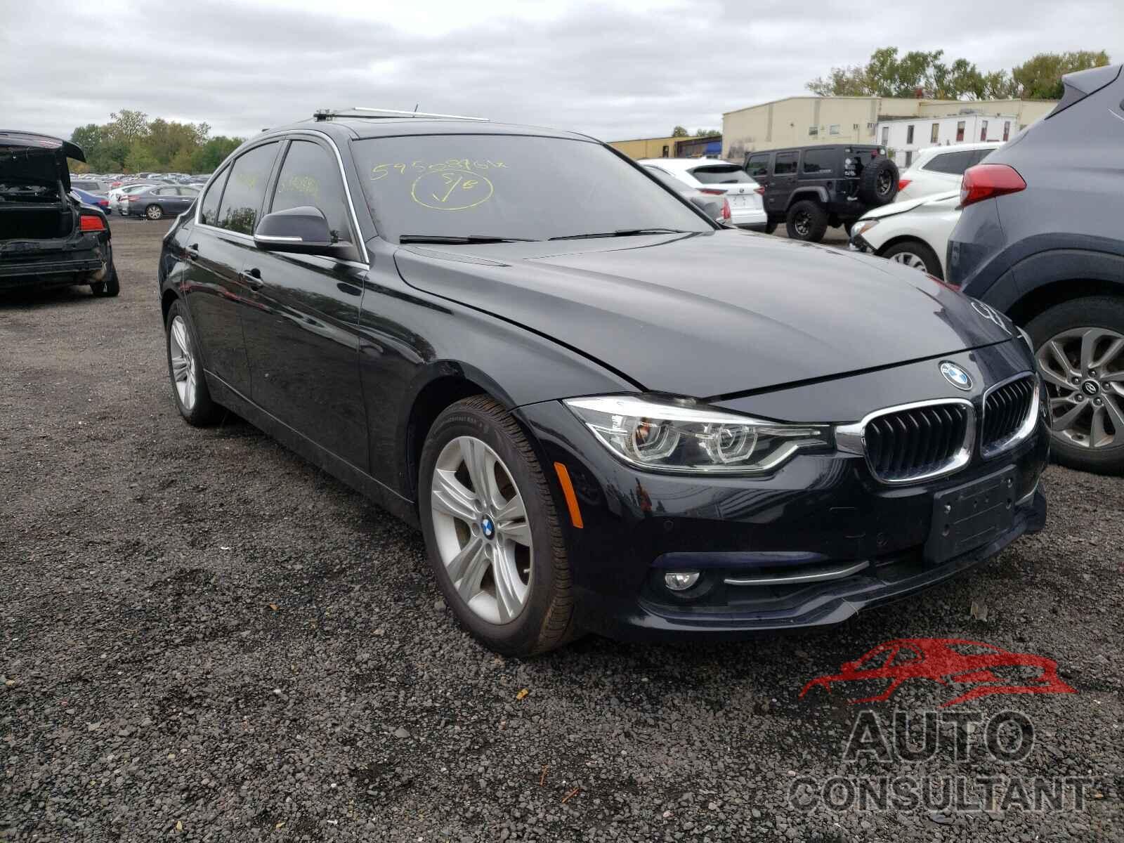 BMW 3 SERIES 2017 - WBA8D9G58HNT91097