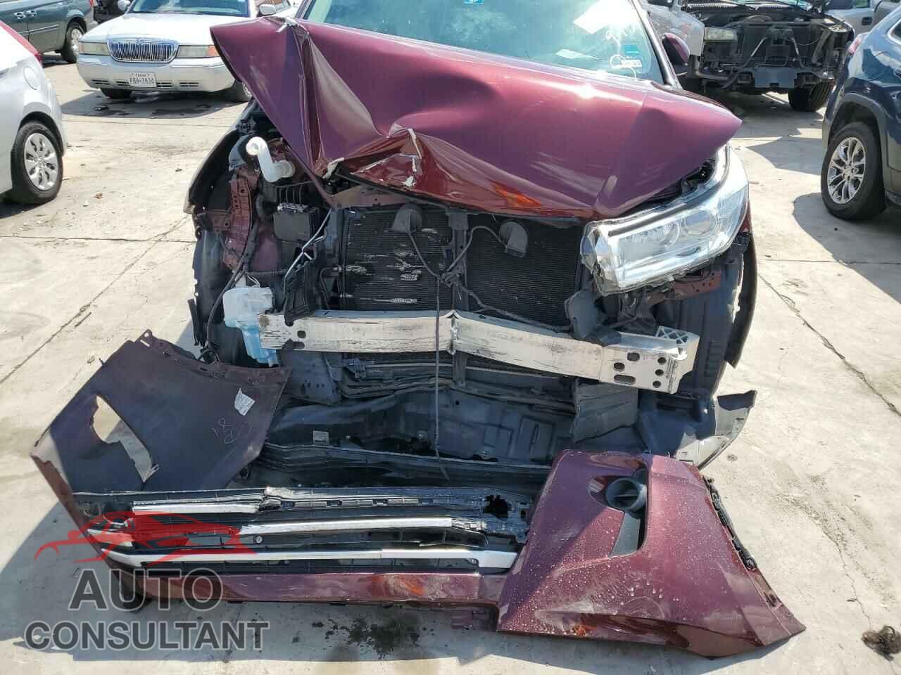 TOYOTA HIGHLANDER 2017 - 5TDZARFH6HS031171