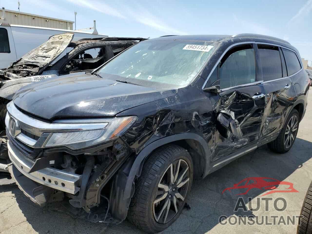 HONDA PILOT 2019 - 5FNYF5H96KB042226