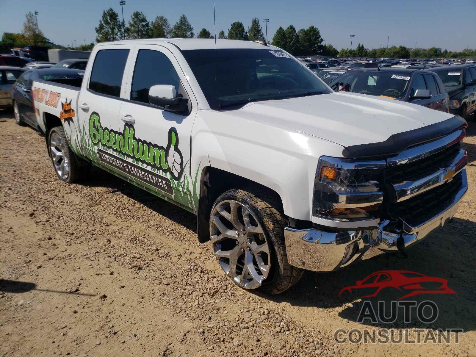 CHEVROLET SILVERADO 2017 - 3GCUKREC0HG366745