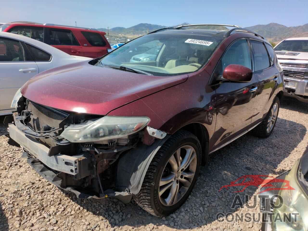 NISSAN MURANO 2010 - JN8AZ1MW5AW131765