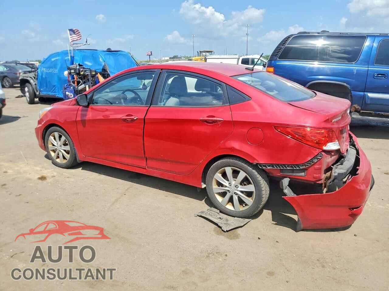 HYUNDAI ACCENT 2014 - KMHCU4AE5EU770113