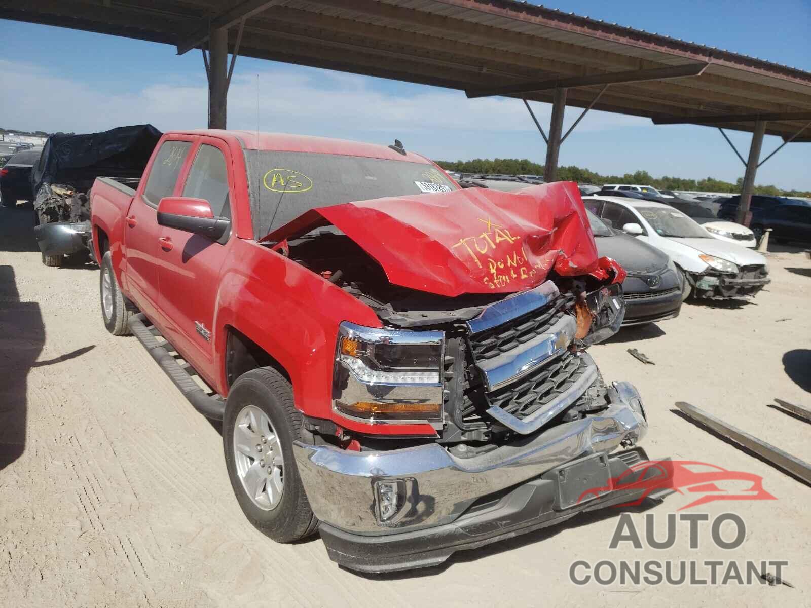 CHEVROLET SILVERADO 2018 - 3GCPCREC0JG129074