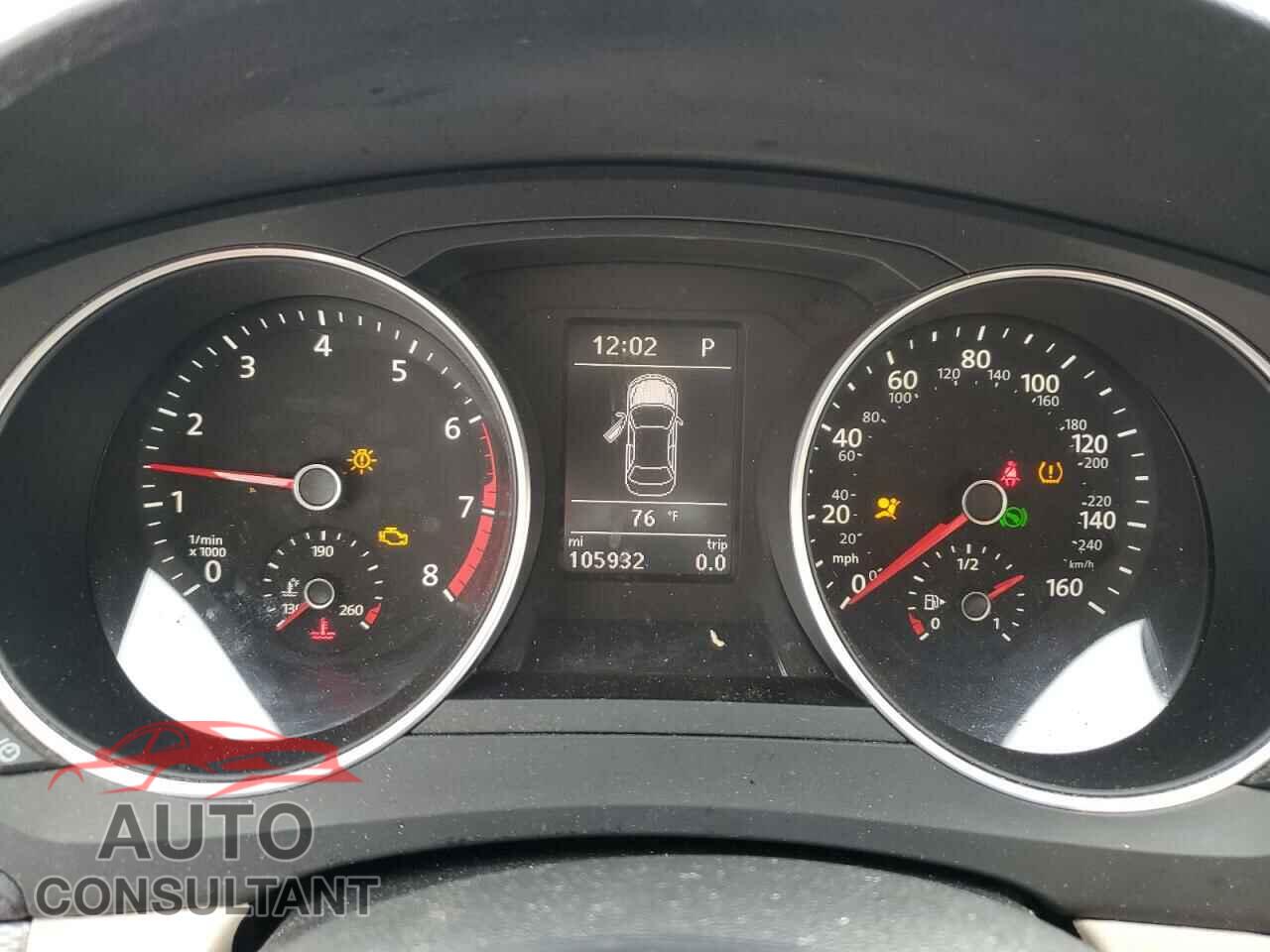 VOLKSWAGEN JETTA 2017 - 3VWDB7AJXHM249262